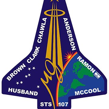 STS-107 Space Shuttle Columbia Mission Logo Duffle Bag for Sale