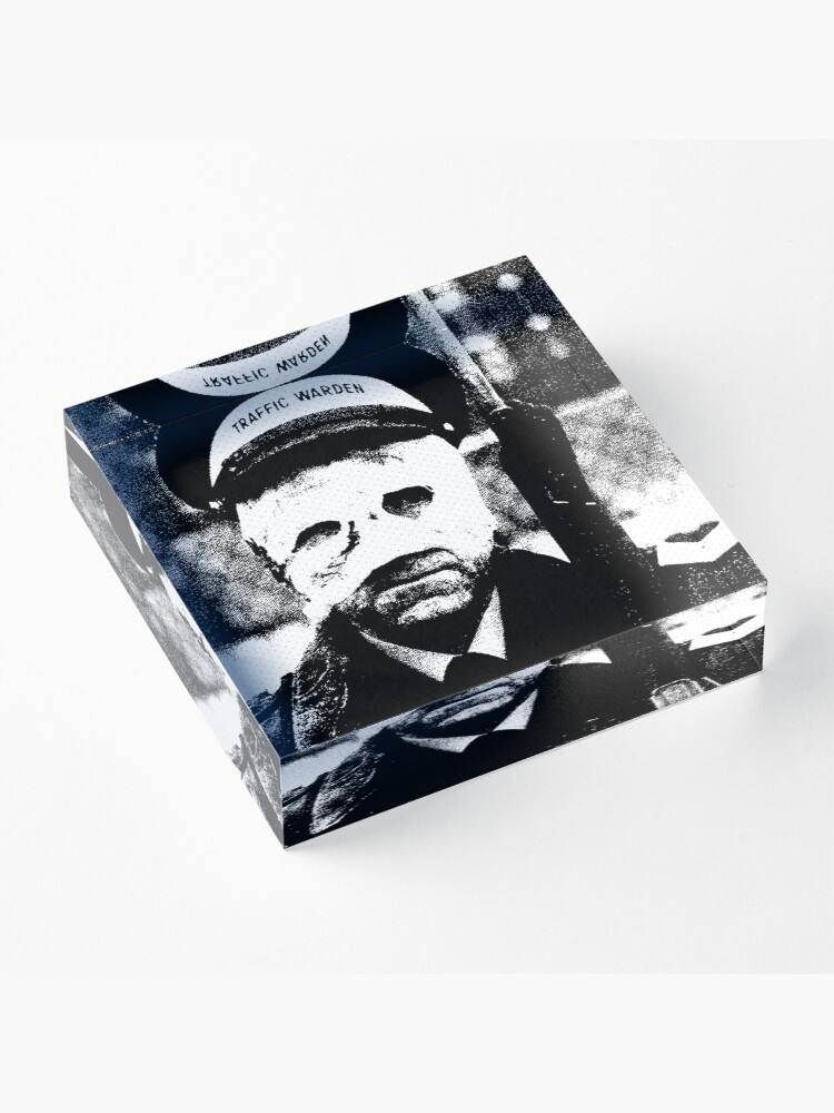 Alternate view of Threads Traffic Warden Acrylic Block