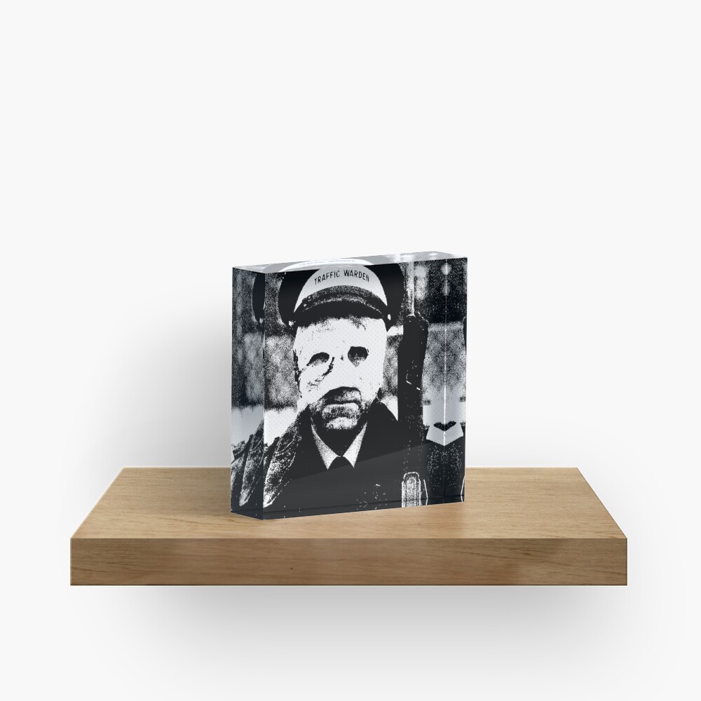 Threads Traffic Warden Acrylic Block