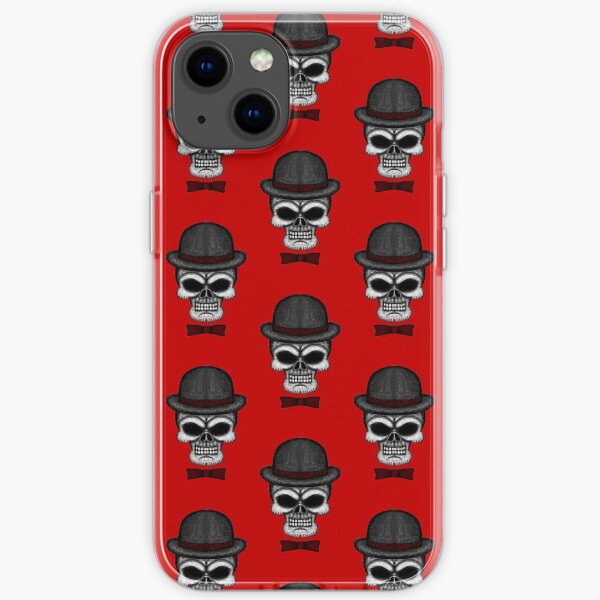 Errorface gentleman Skull iPhone Soft Case