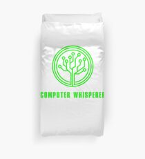 Computer Whisperer Duvet Cover