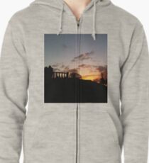 Fire in the Sky Zipped Hoodie