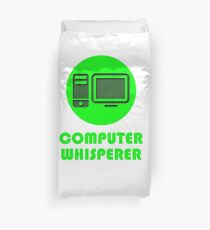 Computer Whisperer Duvet Cover