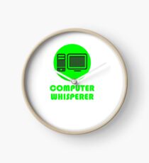 Computer Whisperer Clock