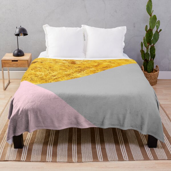 Item preview, Triangles - Gold, Grey, Pink designed and sold by cadinera.
