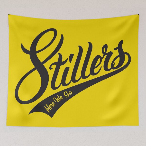 Item preview, STILLERS SCRIPT (black) designed and sold by oldskooldesign.