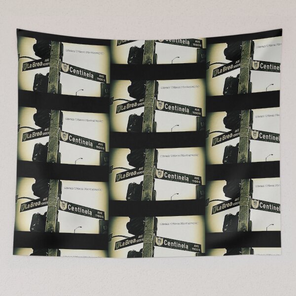Item preview, La Brea Avenue & Centinela Avenue, Inglewood, California by Mistah Wilson designed and sold by The Street Sign Store.