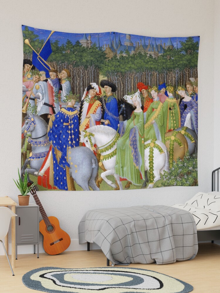 Très Riches Heures du duc de Berry - The Limbourg brothers | Tapestry