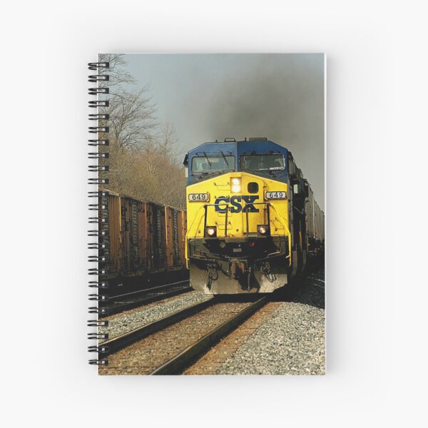 CSX 649 Spiral Notebook