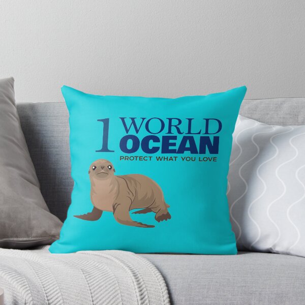 Item preview, 1 World Ocean - Sea Lion designed and sold by Peppermint Narwhal.