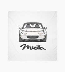 MX5 Miata NA White Scarf