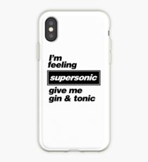 Oasis - Supersonic Lyrics design iPhone Case