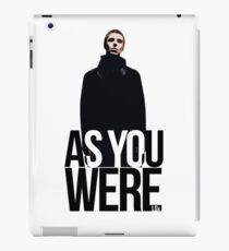 Liam Gallagher // As You Were Polarized image iPad Case/Skin
