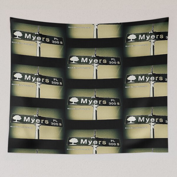 Item preview, Myers Place, Inglewood, California by Mistah Wilson designed and sold by The Street Sign Store.