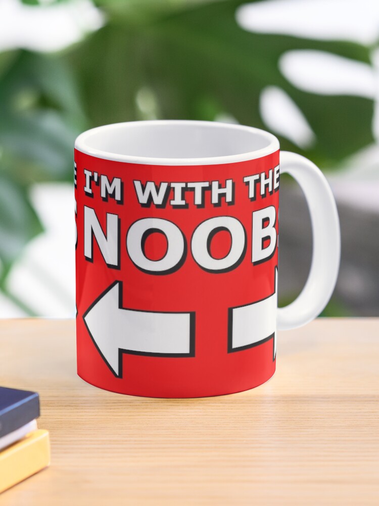 I'm with these noobs, gamer geek Kids T-Shirt for Sale by AMagicalJourney