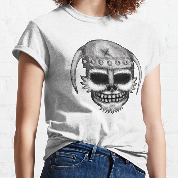 Errorface Viking Skull Classic T-Shirt