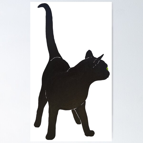 Item preview, Black Kitty Cat designed and sold by MatsonArtDesign.