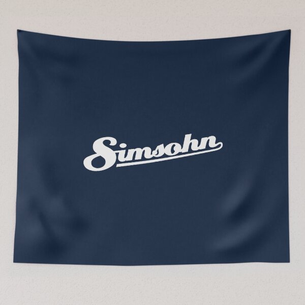 Item preview, Simsohn logo (white) designed and sold by VEB Ostladen.
