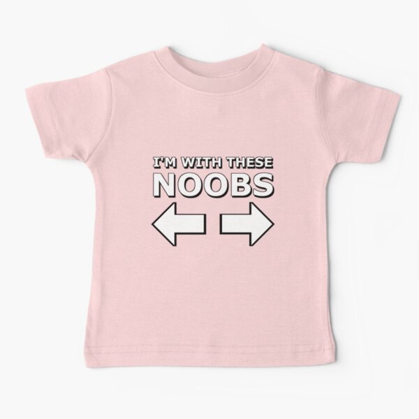 Noob Baby T Shirts Redbubble - roblox minimal noob kids t shirt by jenr8d designs redbubble