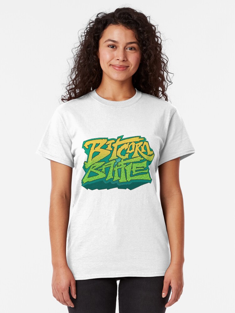 Alternate view of Bitcorn Battle Classic T-Shirt