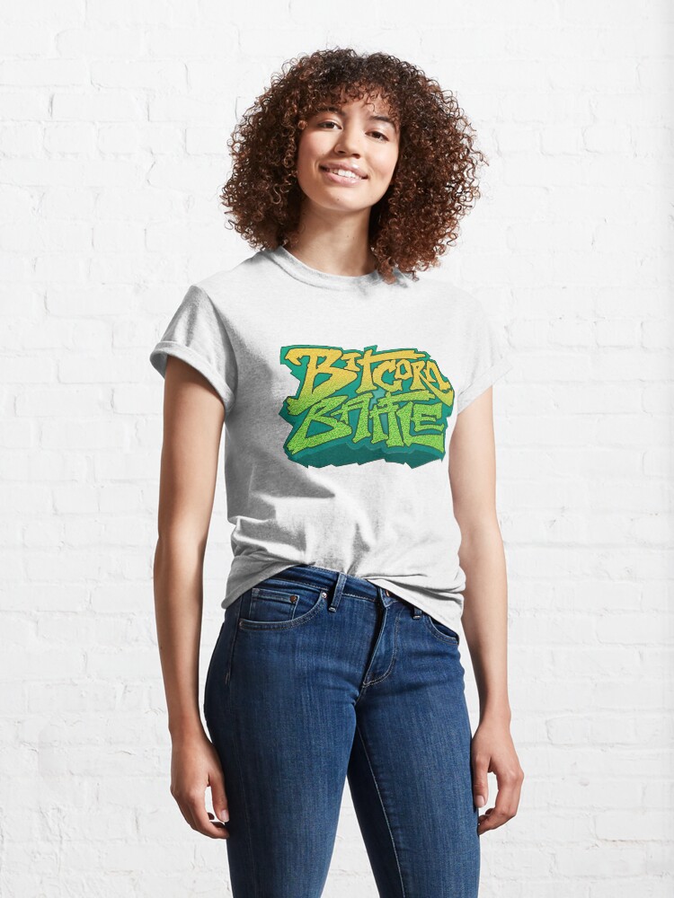 Alternate view of Bitcorn Battle Classic T-Shirt