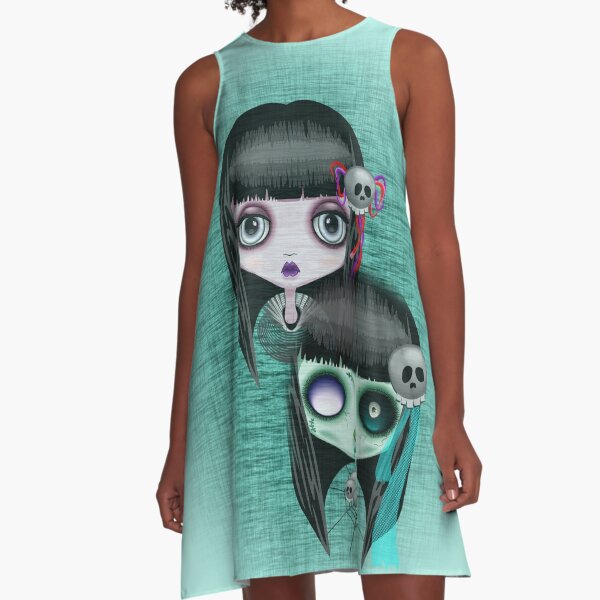 Zombie Doll The Dark Side A-Line Dress