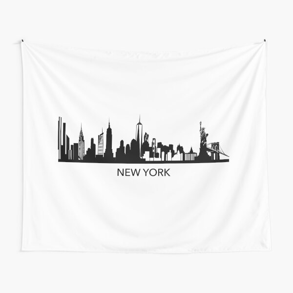 Artikel-Vorschau von New York City Skyline Kunst, designt und verkauft von Elenia Design.