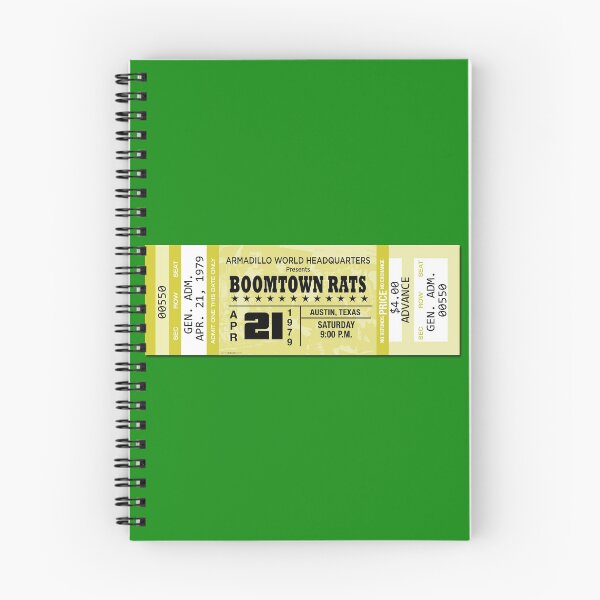 Item preview, CLASSIC ROCK CONCERT TICKETS - BOOMTOWN RATS designed and sold by WOOFANG.