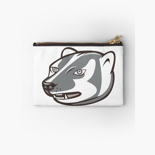 Item preview, Badger Head Side Isolated Cartoon designed and sold by patrimonio.