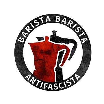 barista antifascista shirt