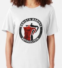 barista antifascista shirt