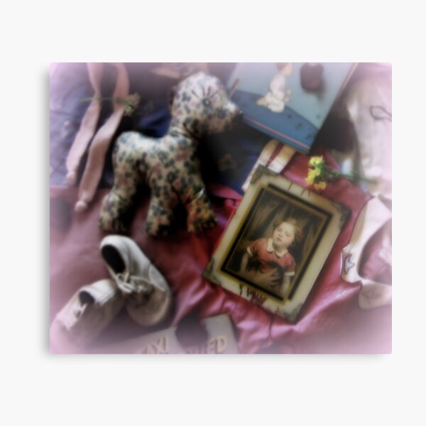 The Little Girl Lost Metal Print