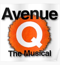 Avenue Q the musical Poster