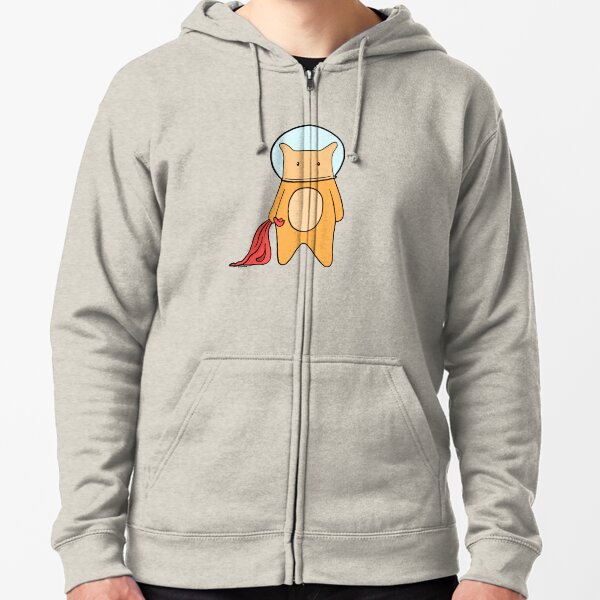 Space Hamster Zipped Hoodie