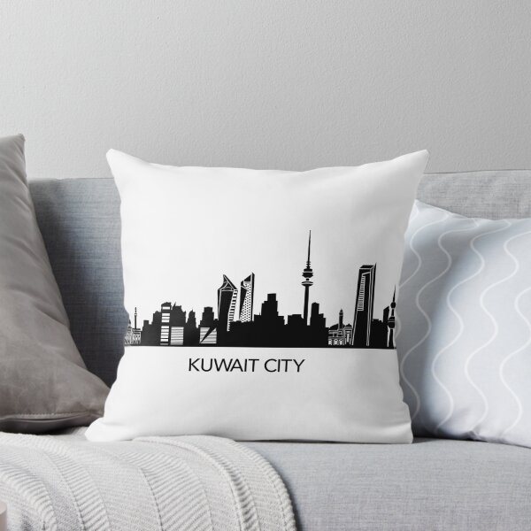 Item preview, Kuwait City skyline Art designed and sold by Elenia Design.