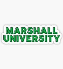 Marshall University - Style 10 Sticker