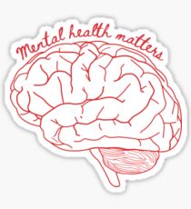Mental health matters Sticker
