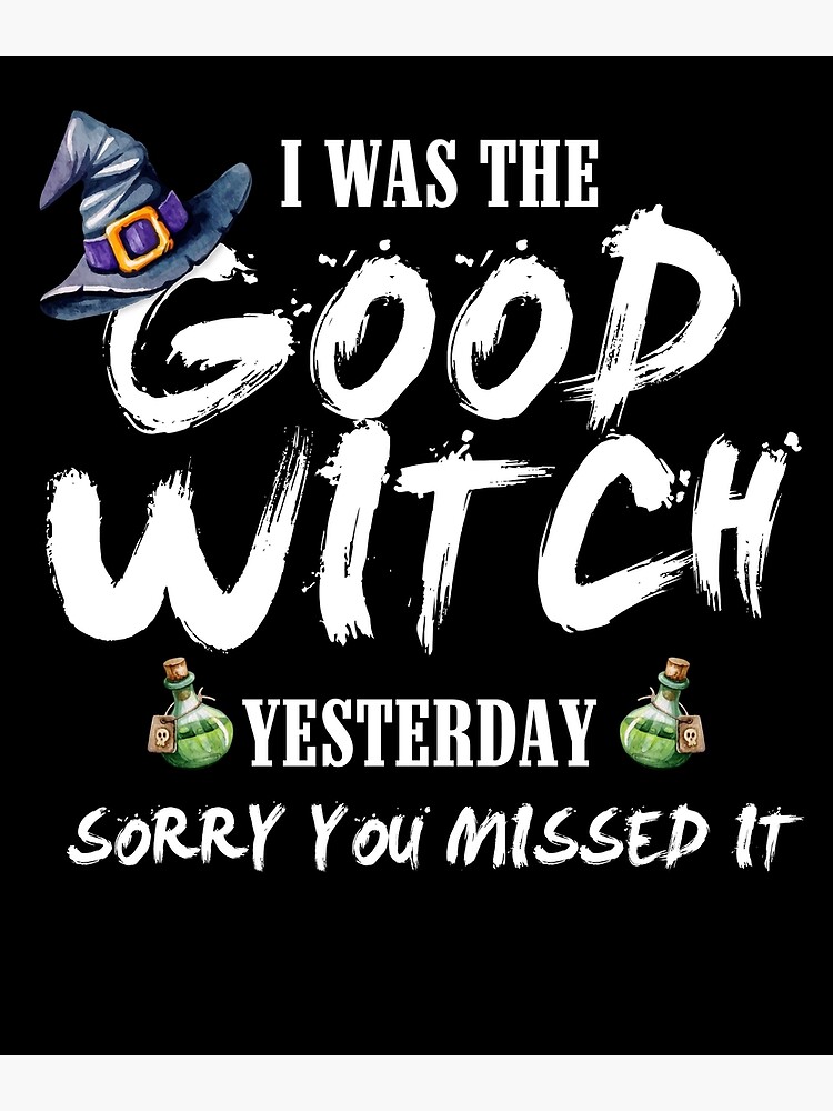 Good Witch Halloween T Shirt Funny Halloween Tee For Teacher Greeting Card By Chihai Redbubble