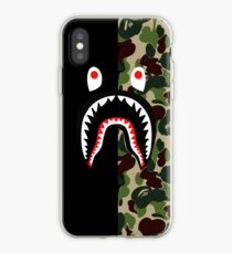 Bape shark black iPhone Case