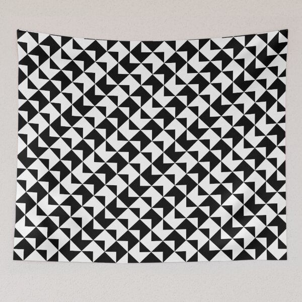Item preview, BW Tessellation 6 7 designed and sold by paddysbooks.