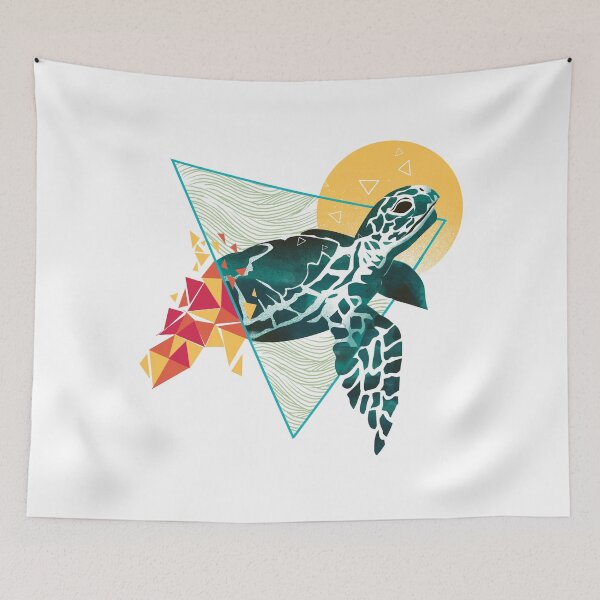 Item preview, Geometric Turtle designed and sold by Dan Elijah Fajardo.