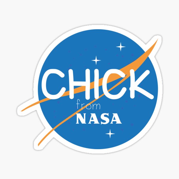 chick from NASA Sticker