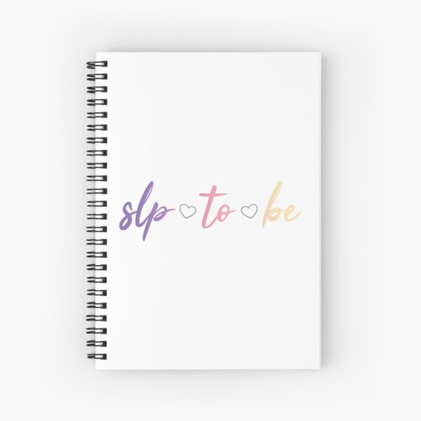SLP to be Spiral Notebook