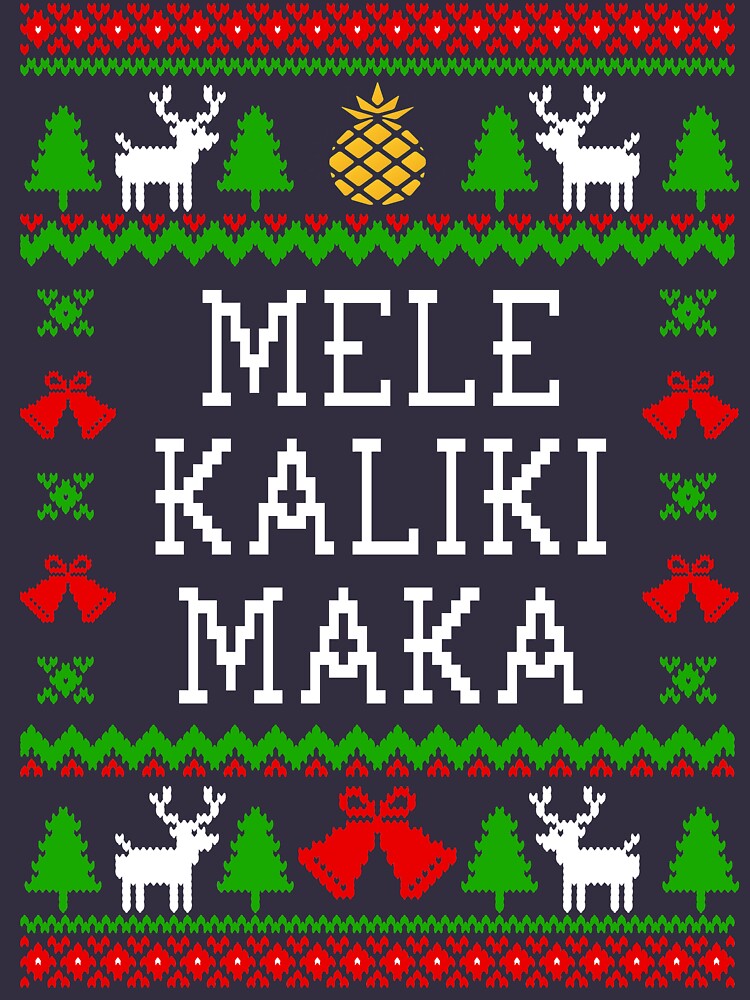 Disover Mele Kaliki Maka Ugly Christmas Sweater Style Classic T-Shirt