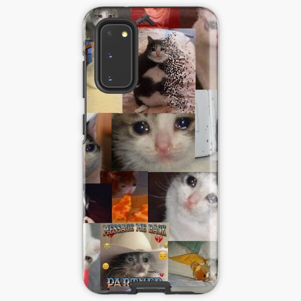 Crying Cat Samsung Galaxy Tough Case