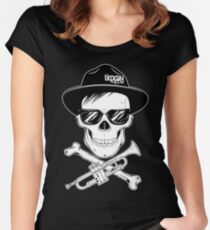 Skull Of Trumpet Women's Fitted Scoop T-Shirt