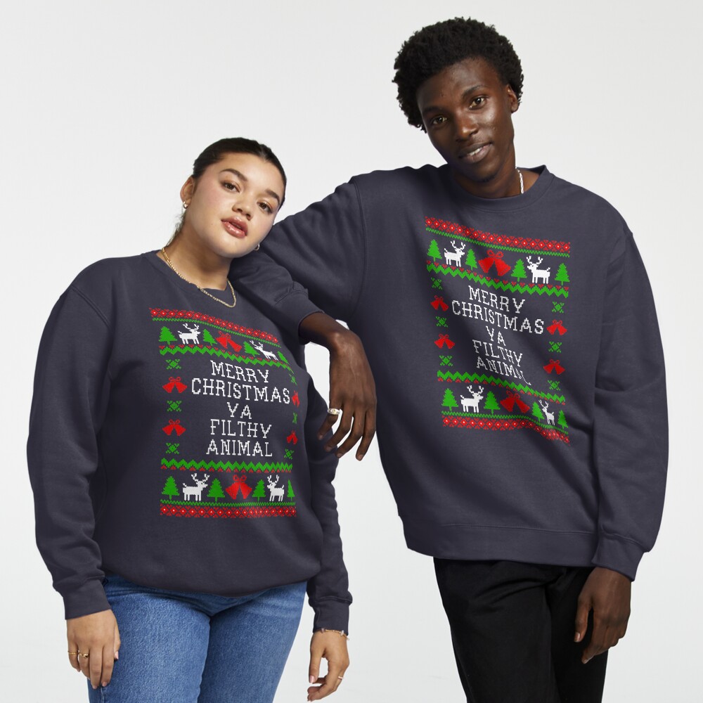 Animal christmas sweater on sale