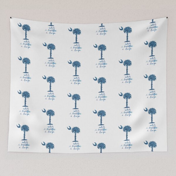 Item preview, While I Breathe I Hope SC Palmetto Moon designed and sold by Nancy Campbell.