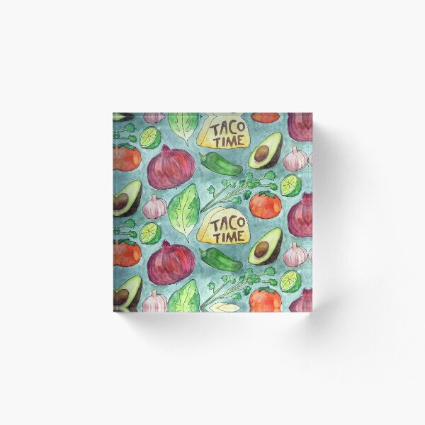 Item preview, Taco Time Repeating Pattern designed and sold by NiceButton.