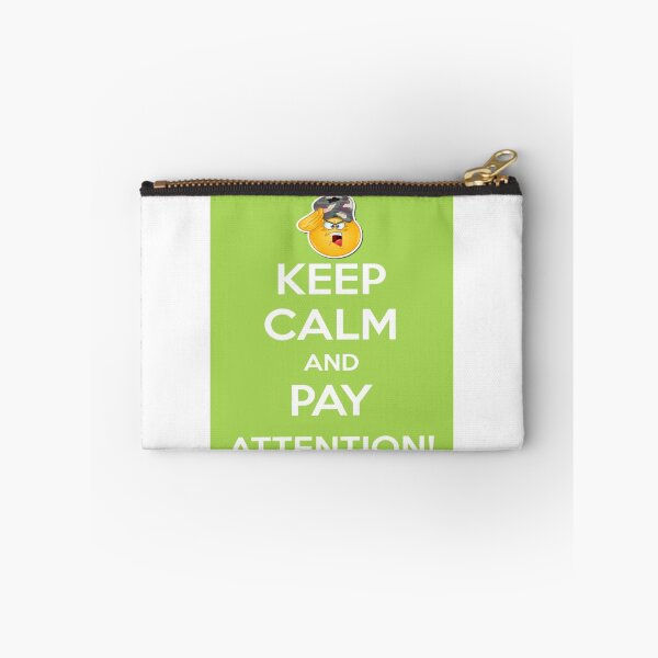 Aperçu de l'œuvre Keep Calm>Pay Attention! créée et vendue par fonzyhappydays.